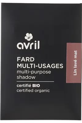 Blush certifié bio - Lin lavé mat                                - Avril