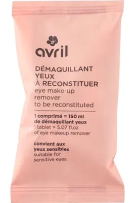 Démaquillant yeux rechargeable à reconstituer - 150ml                                - Avril