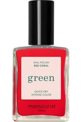 Vernis Green - Red coral                                - Manucurist