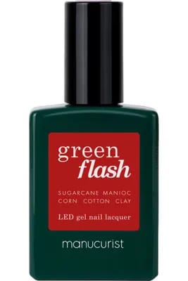 Vernis semi-permanent Green Flash - Red Cherry                                - Manucurist