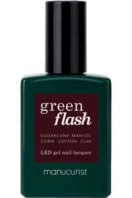 Vernis semi-permanent Green Flash - Hollyhock                                - Manucurist