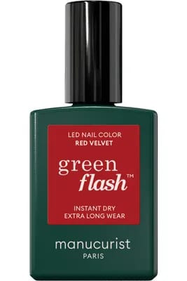 Collection vernis Green Flash Noël 2023 - Red Velvet                                - Manucurist