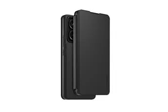 Coque et étui téléphone mobile Made For Xiaomi Etui folio noir avec dragonne amovible pour Redmi Note 13 Pro 5G