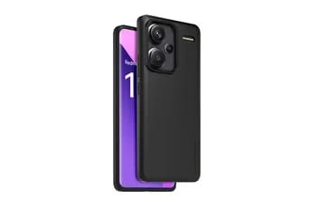 Coque et étui téléphone mobile Made For Xiaomi Coque arriere semi-rigide noir pour Redmi Note 13 Pro Plus 5G
