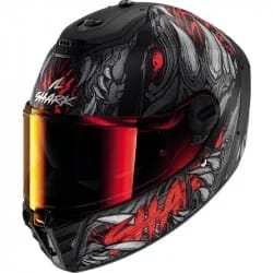 Shark Spartan Rs Shaytan Mat Black Red Anthracite - Taille L