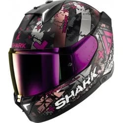 Shark Skwal I3 Hellcat Mat Black Chrome Purple - Taille XS