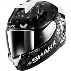 Shark Skwal I3 Hellcat Black Crhome Silver - Taille S