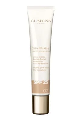Crème teintée SPF25 Skin Illusion Tinted Moisturizer - 02                                - Clarins