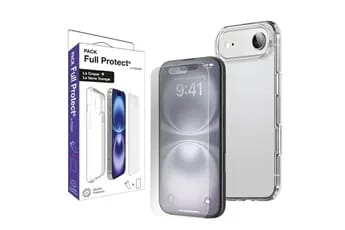 Pack 1 Housse TPU transparente + 1 verre trempé 2.5D iPhone 17 Air
