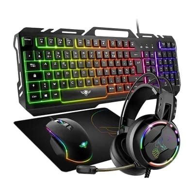 Pack Gamer Spirit Of Gamer 4 En 1 - Pro-mkh5