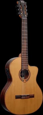 Lâg Occitania 118 - Guitare Classique Électroacoustique - 4/4 Cutaway - Natural
