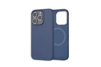 Coque Silicone avec MagSafe pour iPhone 16 Pro - Bleu