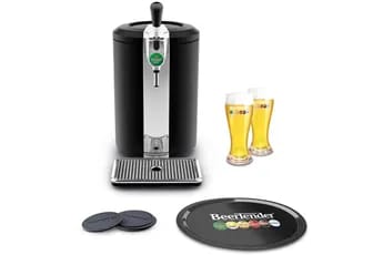 Pompe à bière Krups BEERTENDER COMPACT NOIRE Tireuse à Bière Fûts 5L + ACCESSOIRES YY4809FD