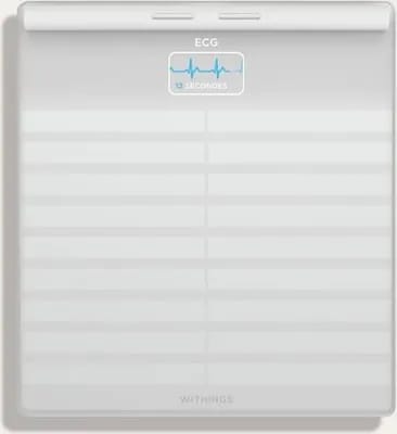 Pèse personne connecté Body Scan Blanche