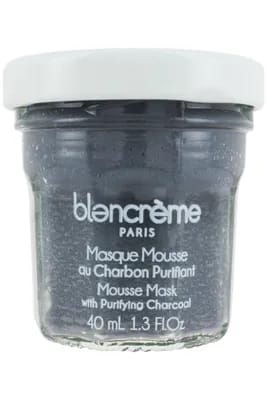 Masque visage anti-imperfections mousse charbon                                - Blancrème