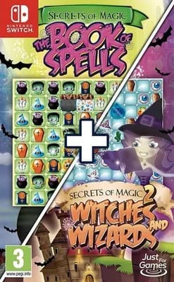 Secrets Of Magic Double Pack (1+2) The Book Of Spells + Witches And Wizards