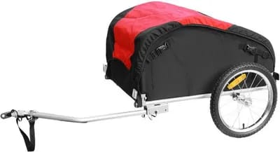 Remorque vélo utilitaire maxi avec fixation axe de roue remorque P2R