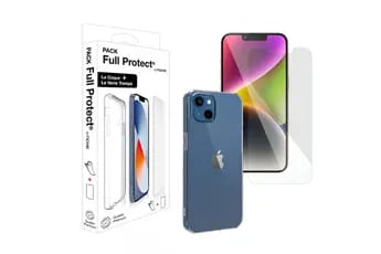 Coque et étui téléphone mobile Moxie Pack coque et verre trempe pour iPhone 15 Pro