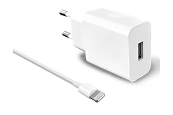 Pack 2.4A + câble Lightning 1M