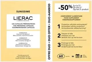Sunissime - Duo Les capsules préparatrices - 2x30 capsules