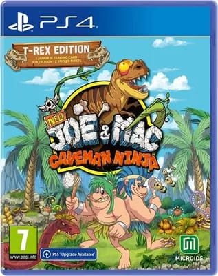 New Joe & Mac : Caveman Ninja - T-rex Edition