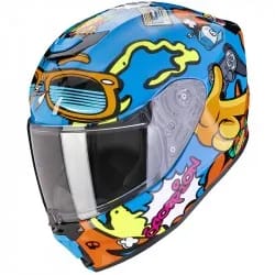 Scorpion Exo-jnr Air Fun Blue Orange - Taille M