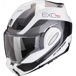 Scorpion Exo-tech Evo Pro Commuta White Silver - Taille XS