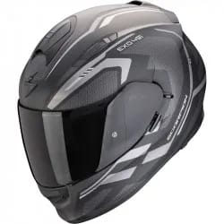 Scorpion Exo-491 Kripta Black Matt Silver - Taille XS