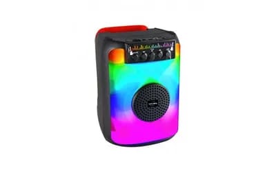 Enceinte lumineuse Radio FM Bluetooth 5.0 KARAOKE 40W FIRESOUND