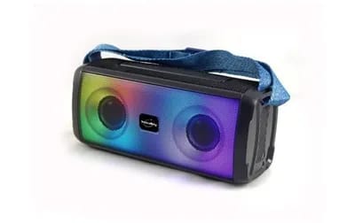 Enceinte lumineuse bluetooth - INOVALLEY - HP345-B - 10W - LEDs - Bluetooth V5.3