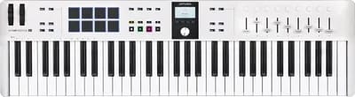 Arturia Keylab Essential 3 - Clavier Maître - 61 Touches - Blanc