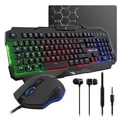 The G-LAB Combo Helium - Ecouteurs/Clavier/Souris/Tapis