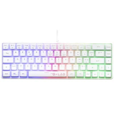 The G-LAB Keyz Hydogen Blanc - RGB/ Filaire