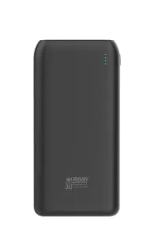 Batterie externe Urban Factory 30000 mAh USB-C/USB-A Noir