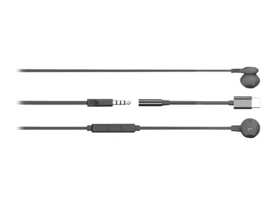 Ecouteurs Intra-auriculaire Ryght Osis Noir Avec Adaptateur Usb-c Vers Jack