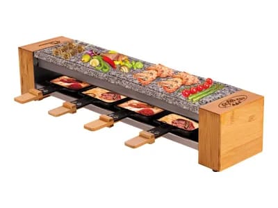 Little Balance Collection Hiver 4 Les Meuuuh ! - Raclette/pierre à griller - 600 Watt
