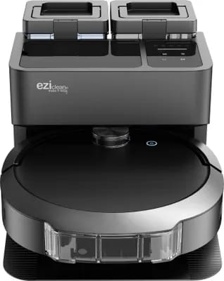 Robot aspirateur laveur connecté avec base de vidage EZIclean® All-in-one Z10 Plus