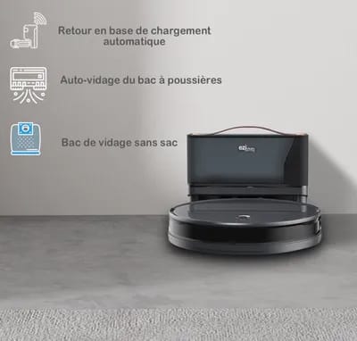 Robot aspirateur laveur connecté EZIclean® I-Bot Z5