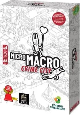 Boîte de jeu Micro Macro Crime City