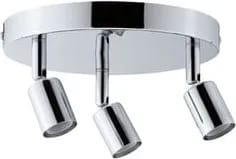 Spot plafonnier Carolina 3 lumières chrome 3x10W