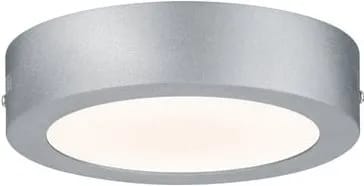 Plafonnier Lunar LED Panel rond 11W chrome mat, alu 170 mm, 230 V, LED, blanc chaud, ampoule comprise