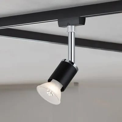 Paulmann URail spot Pure II dimmable, noir mat