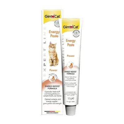 3x50g GimCat Energy - Pâte pour chat