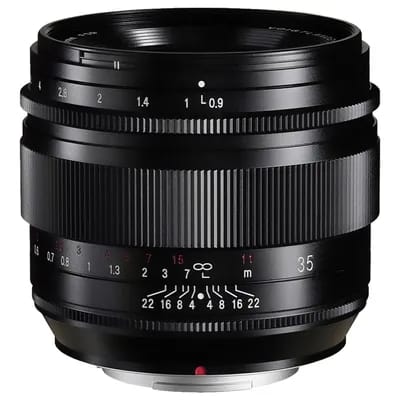 Voigtländer Nokton 35 mm F0.9 pour Fujifilm X-Mount objectif asphérique, noir
