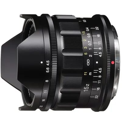 Voigtländer Super Wide Heliar 4,5/15 mm Asphérique, monture Z, noir