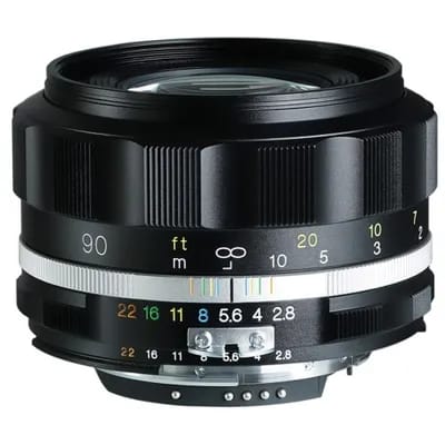 Voigtlander APO-Skopar 2.8 / 90 mm SLII-S, noir, pour Nikon AI-S
