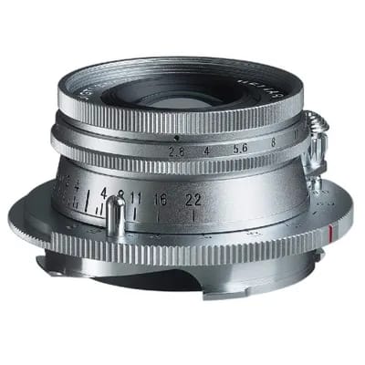 Voigtländer Heliar 2,8/40 mm asph. VM argent objectif