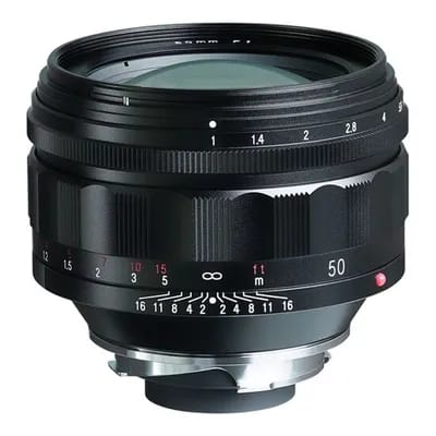 Voigtländer Nokton 50 mm F/1.0 Sony monture E