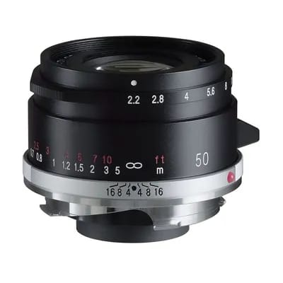Voigtländer Color-Skopar 50mm F/2.2 Monture VM noir