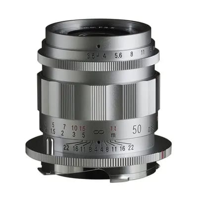 Voigtländer APO-Lanthar Typ II 3,5/50 mm silber, VM Objektiv